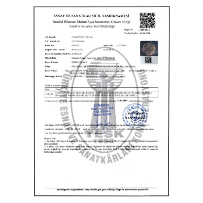 Tradesmen and Craftsmen Registration Certificate