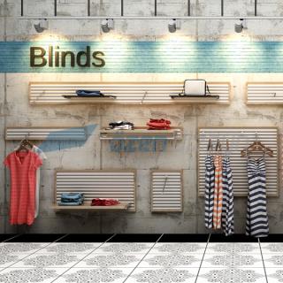 Yeni Ürün Kategorisi - Blinds Sistem - Panjur Tipi Alüminyum Raf Sistemi