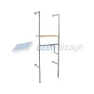 Wall Mounted Clothes Display Stand