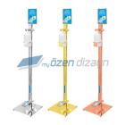 Foot Operated Hand Sanitizer Dispenser Stand