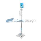 Foot Operated Hand Sanitizer Dispenser Stand