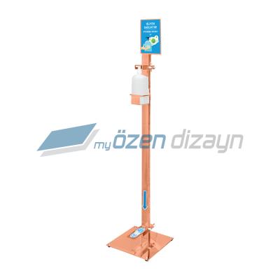 Foot Operated Hand Sanitizer Dispenser Stand