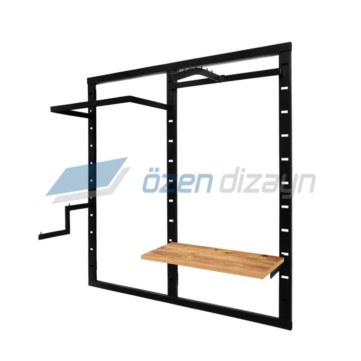 Wall Mounted Clothes Display Stand