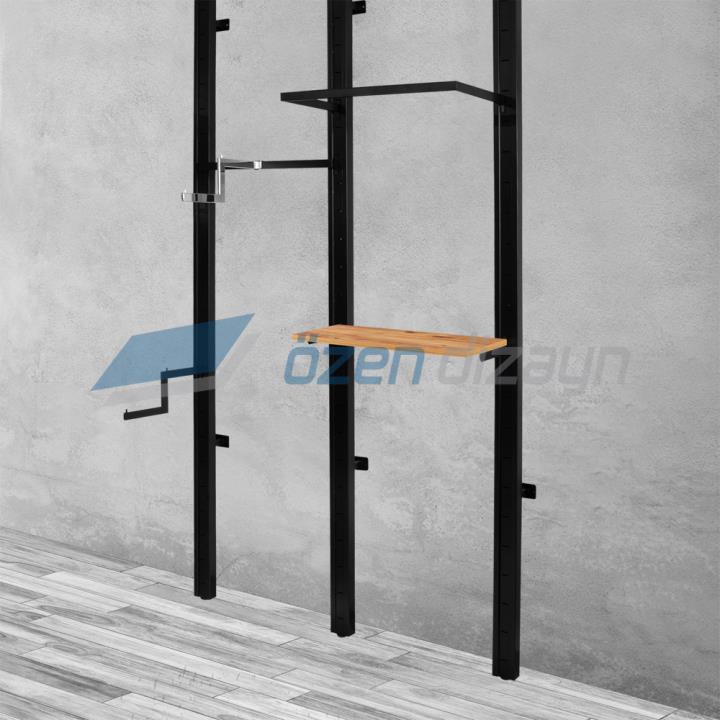 Wall Mounted Clothes Display Stand