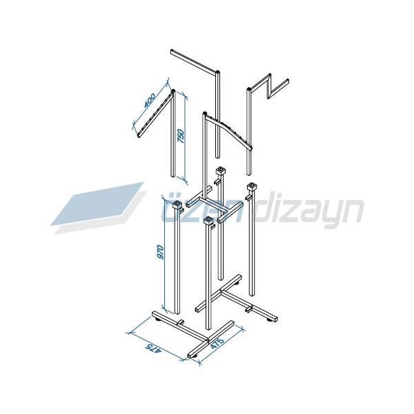 Clothes Display Stand