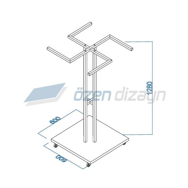 Garment Display Stand