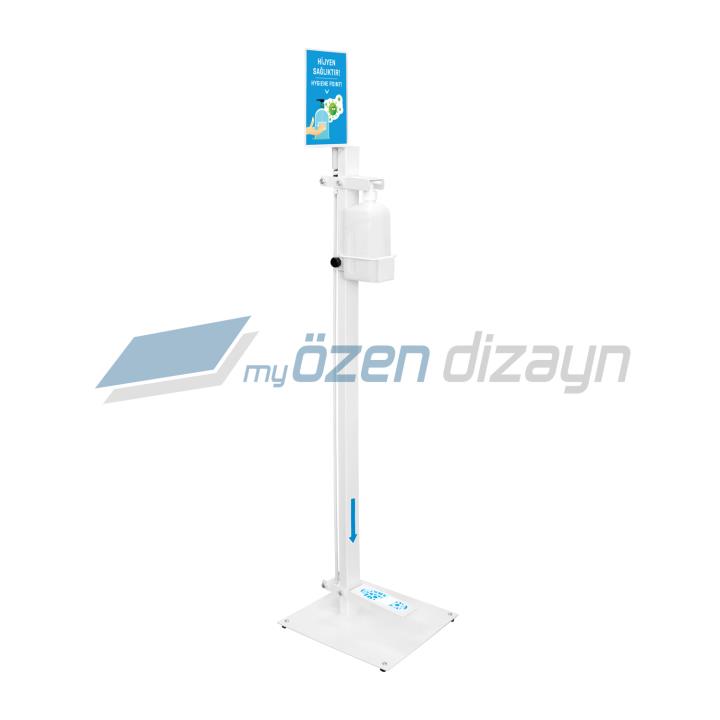 Foot Operated Hand Sanitizer Dispenser Stand