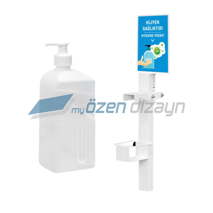 Foot Operated Hand Sanitizer Dispenser Stand