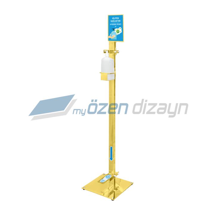 Foot Operated Hand Sanitizer Dispenser Stand