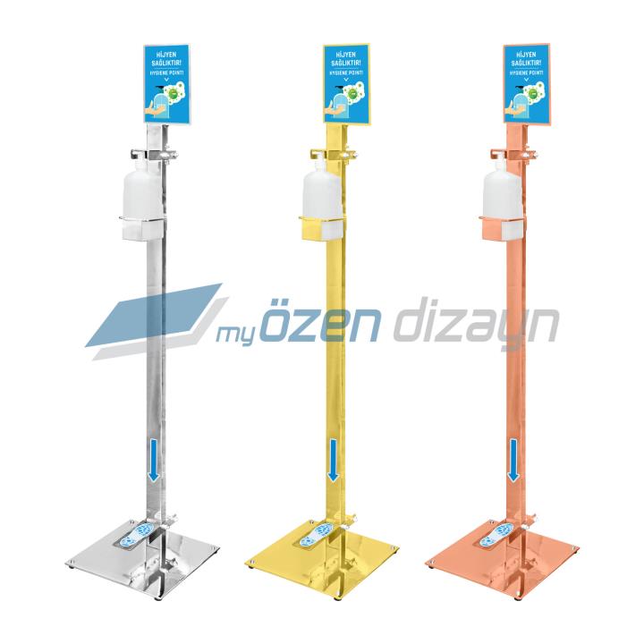 Foot Operated Hand Sanitizer Dispenser Stand