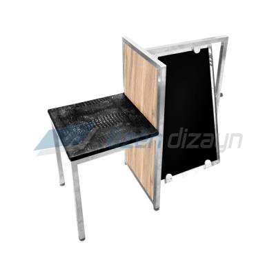 Store Mirror With Chair